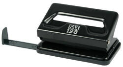 ICO Lyukasztó, kétlyukú, 12 lap "128s", fekete