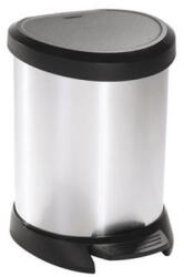 Keter Pedálos szemetes, fémhatású, 5 l (UCPE05)