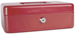 DONAU Pénzkazetta, 25x18x9 cm, piros