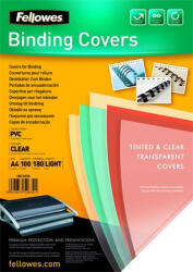 Fellowes Előlap, A4, 180 mikron, víztiszta