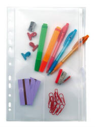 Viquel Genotherm, lefűzhető, cipzáras, A4, 200 mikron, víztiszta, 2 részes (IV936087) - officepantry