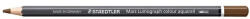 STAEDTLER Akvarell színes ceruza, hatszögletű "Mars® Lumograph® 104", sötétbarna