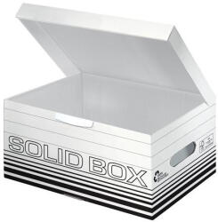 LEITZ Archiválódoboz, S méret "Solid", fehér (E61170001)