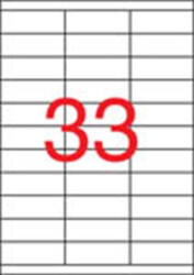 APLI Etikett, univerzális, 70x25, 4 mm, 3300 etikett/csomag