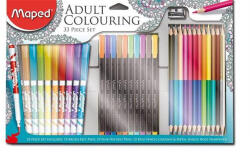 Maped Felnőtt színezőkészlet, 33 darabos