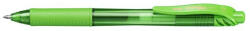 Pentel Zseléstoll, 0, 35 mm, nyomógombos "EnerGelX BL107", világoszöld