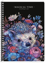 Shkolyaryk Publishing House Spirálfüzet, A5, kockás, 80 lap, vegyes