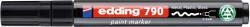 edding Lakkmarker, 2-3 mm, PCR "790", fekete (TED790FKPCR)