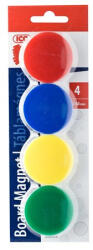 ICO Mágneskorong, 40 mm, 4 db "JY-40", 4 szín
