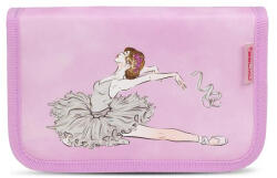 Belmil Tolltartó, klapnis, cipzáras "Ballerina", lila, balerina