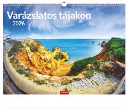TopTimer Naptár, fali, TOPTIMER, "Varázslatos tájakon (NKT09310U) - officepantry