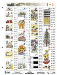 STIEFEL Tanulói munkalap, A4 "Összeadás II. rajzos