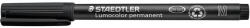 STAEDTLER Alkoholos marker, OHP, 1 mm "Lumocolor® 317 M", fekete (TS3179)