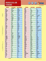 STIEFEL Tanulói munkalap, A4 "Irregular Verbs (VTM09)