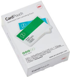 GBC Meleglamináló fólia, 125 mikron, 65x95mm, fényes