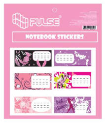 PULSE Füzetcímke, 30 db, "Girls (PLS220259)