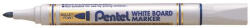 Pentel Táblamarker, 4, 2 mm, kúpos hegy, kék
