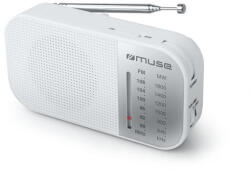 Muse Rádió, hordozható, "M-025RW", fehér