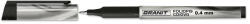 GRANIT Alkoholos marker, OHP, 0, 4 mm "M854", fekete (TGM854FK)