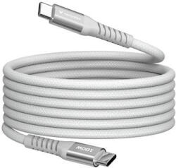 Verbatim USB kábel, USB-C - USB-C, 1, 2 m, 100W, mágneses, szürke