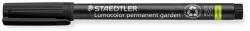 STAEDTLER Alkoholos marker, 1 mm, kúpos "Lumocolor® garden 319 GM", fekete (TS319GMM9)