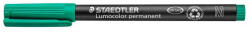 STAEDTLER Alkoholos marker, OHP, 1 mm "Lumocolor® 317 M", zöld