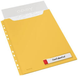 Leitz Genotherm, lefűzhető, A4 maxi "Cosy Privacy", melegsárga (E46680019)