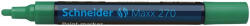 Schneider Lakkmarker, 1-3 mm "Maxx 270", zöld (TSC270Z)
