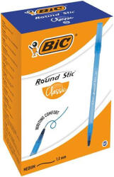BIC Golyóstoll, 0, 32 mm, kupakos "Round Stic Classic", kék
