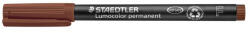STAEDTLER Alkoholos marker, OHP, 0, 6 mm "Lumocolor® 318 F", barna (TS3187)