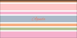 DAYLINER Zsebnaptár, fekvő elrendezésű, "Colors Stripes