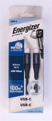Energizer USB kábel, USB-C - USB-C, 2m, szürke