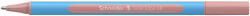 Schneider Golyóstoll, 0, 7 mm, kupakos "Slider Edge XB Pastel", halvány piros (TSCSLEXPP)