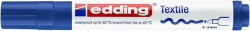 edding Textilmarker, 2-3 mm, kúpos "4500", kék