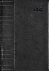 Dayliner Naptár, tervező, B5, heti, "Tucson", fekete