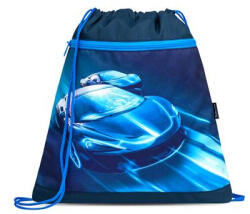 Belmil Tornazsák "Racing Blue Neon", kék, versenyautó (BL33691298F)