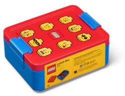 LEGO® Uzsonnás doboz "Classic", kék-piros-mintás