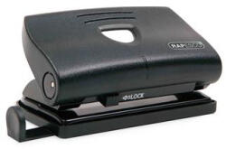 Rapesco Lyukasztó, kétlyukú, 12 lap "810-P", fekete