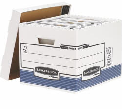 Fellowes Archiválókonténer, karton, standard, "BANKERS BOX® SYSTEM by FELLOWES®", kék - officepantry