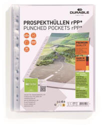 DURABLE Genotherm, lefűzhető, PP, A4, 80 mikron "PREMIUM (DB268619)