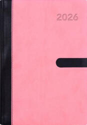 Dayliner Naptár, tervező, A5, napi, "Winner", pink