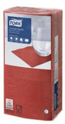 Tork Koktélszalvéta, 1/4 hajtogatott, 2 rétegű, 23, 8x24 cm, Advanced "Cocktail", vörös