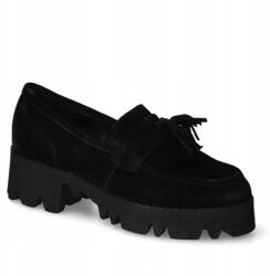 CheBello Mokaszin Chebello 3098-034 Fekete velúr 39 (3098-034-000-PSK-S168)