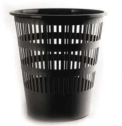 DONAU Papírkosár, 16 liter, fekete