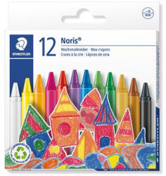 STAEDTLER Zsírkréta "Noris 220", 12 különböző szín