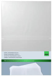 Sigel Étlaptartó betét, A4, áttetsző (SISM180)