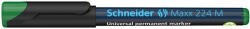 Schneider Alkoholos marker, OHP, 1 mm "Maxx 224 M", zöld