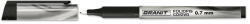 GRANIT Alkoholos marker, OHP, 0, 7 mm "M857", fekete (TGM857FK)