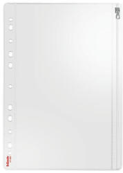 Esselte Genotherm, lefűzhető, 200 mikron, víztiszta felület, cipzárral "Zip