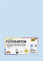 FOLIA Dekorkarton, A4, 300 g, 50 lap, jégkék (FL6145039)
